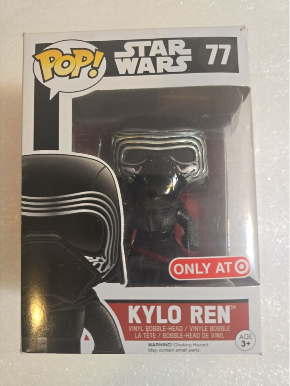 Funko Pop! The Force Awakens Star Wars 77 Kylo Ren Target Exclusive Vaulted NIB